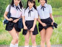 [T-2800575]今井夏帆/稻场流花/柊留衣 湿透了的女子