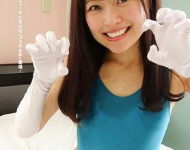 [AD-265]宫泽千春（宮沢ちはる） 戴上缎子手套M男发痒